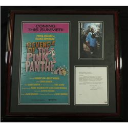 Peter Sellers Signed 26x27 "The Pink Panther" Custom Framed Display (PSA)