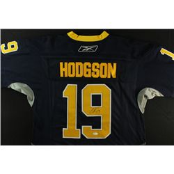 Cody Hodgson Signed Sabers Jersey (JSA COA)