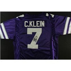 Collin Klein Signed Kansas State Jersey (JSA COA)