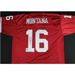 Joe Montana Signed 49ers Jersey Inscribed "HOF 2000" (Montana Hologram)
