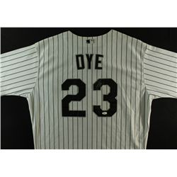 Jermaine Dye Signed White Sox Jersey (JSA COA)