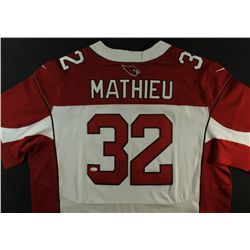 Tyrann Mathieu Signed Cardinals Jersey (JSA COA)