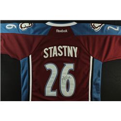 Paul Stastny Signed Avalanche Jersey (JSA COA)