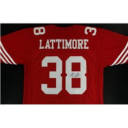 Marcus Lattimore Signed 49ers Jersey (JSA COA)