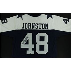Daryl Johnston Signed Cowboys Jersey Inscribed "Moose" (JSA COA & GTSM)