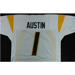 Tavon Austin Signed West Virginia Jersey (GTSM COA)
