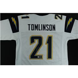 LaDainian Tomlinson Signed Chargers Jersey (JSA COA & GTSM)