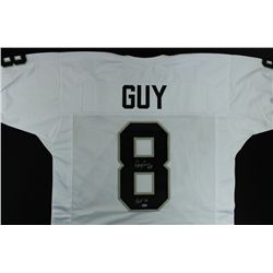 Ray Guy Signed Raiders Jersey Inscribed "HOF 14" (GTSM COA)