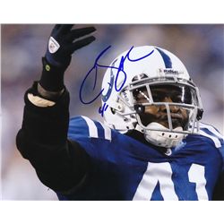 Antoine Bethea Signed Colts 8x10 Photo (PA LOA)