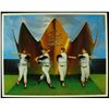 Image 1 : MLB Triple Crown Winners 20x25 Lithograph with Mickey Mantle, Ted Williams, Frank Robinson & Carl Ya