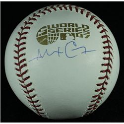 Alex Cora Signed 2007 World Series Baseball (Elite)