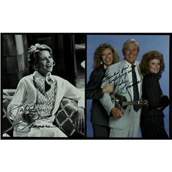 Lot of (2) Julie Sommars Signed 8x10 Photo Inscribed "Thanks for watching us" (PA LOA)