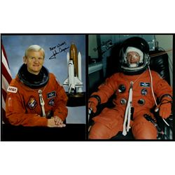 Lot of (2) John Casper Signed 8x10 Photo Inscribed "Best Wishes" (PA LOA)