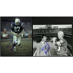 Lot of (2) Ray Perkins Signed Colts 8x10 Photo Inscribed "Best Wishes" (PA LOA)