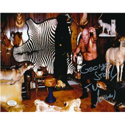 George Steele Signed 8x10 Photo Inscribed "The Animal" (SOP COA)