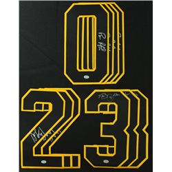 Lot of (10) Bruins Signed Authentic Jersey Numbers With (4) Bill Ranford, (3) Don Sweeney & (3) Blai