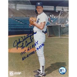 John Montefusco Signed Yankees 8x10 Photo with (3) Inscriptions (PA LOA)