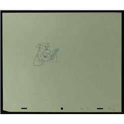 Fred Flintstone Original Animation Production Drawing