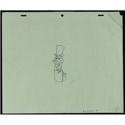 Daffy Duck Original Animation Production Drawing
