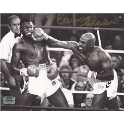 Earnie Shavers Signed 8x10 Photo (Shavers Hologram)