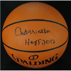 Chet Walker Signed Mini Basketball Inscribed "HOF 2012" (Schwartz COA)
