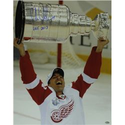 Chris Chelios Signed Red Wings 16x20 Photo Inscribed "HOF 2013" (Schwartz COA)