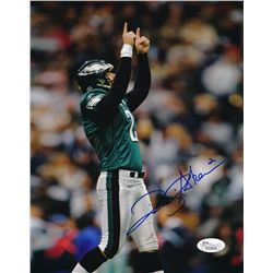 David Akers Signed Eagles 8x10 Photo (JSA)