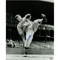 Bob Feller Signed Indians 16x20 Photo (AAA COA)