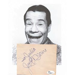 Joe E. Brown Signed 4x5 Cut Affixed To 8x10 Photo (JSA COA)