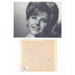 Brenda Lee Signed 4x4 Cut Affixed To 8x11 Display Inscribed "Sincerely" (JSA COA)