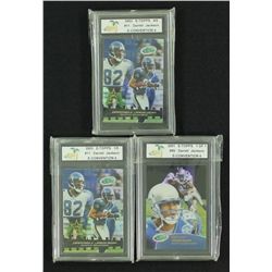 Lot of (3) Darrell Jackson eTopps Encapsulated Cards