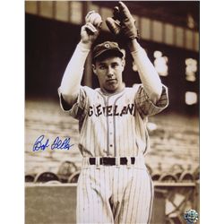 Bob Feller Signed Indians 8x10 Photo (Real Deal COA)
