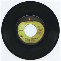 Ringo Starr "It Don't Come Easy" Original .45 Promo Record