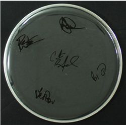 Dave Matthews Band Facsimile Signed Drumhead with Dave Matthews, Carter Beauford, LeRoi Moore, Boyd 