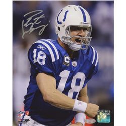 Peyton Manning Signed Colts 8x10 Photo (Steiner)
