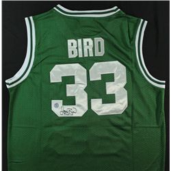 Larry Bird Signed Celtics Jersey (Bird Hologram)
