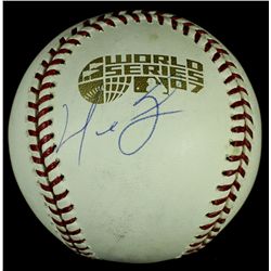 Manny Ramirez Signed 2007 World Series Baseball (Elite COA)