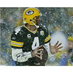 Brett Favre Signed Packers 16x20 Photo (Favre COA)