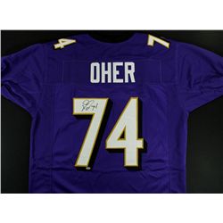Michael Oher Signed Ravens Jersey (Schwartz COA)