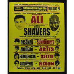Earnie Shavers Signed 16x20 Photo (Shavers Hologram)