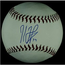 Kenley Jansen Signed OML Baseball (PSA COA)