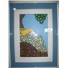 Image 3 : ERTE "EARTH" THE FOUR ELEMENTS, ORIGINAL SERIGRAPH, NICELY FRAMED