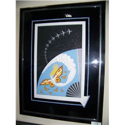 Erté Limited Edition Serigraph on Paper:"Air (The Four Elements)"