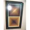 Image 2 : VICTOR VASARELY LIMITED EDITON ORIGINAL SERIGRAPH, GALLERY FRAMED #114/250