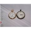 Image 1 : LOT OF (2) POCKET WATCHES. WALTHAM & MAJESTRON