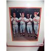 Image 2 : BIG RED MACHINE HAND SIGNED COLOR PICTURE. FRAMED SIGNED BY P. ROSE, J. BENCH. T.PEREZ & J. MORGAN