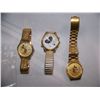 Image 1 : LOT OF (3) GOLD TONE MICKEY MOUSE WATCHES, OLDER, POSSIBLY FROM 1970'S