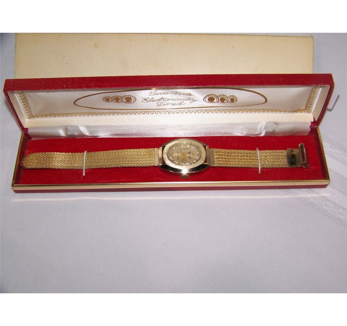 GORGEOUS, VINTAGE KRONOTRON 'ELECTRA WATCH' IN CASE & NEVER WORN