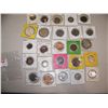 Image 2 : LOT OF (25) RARE & COLLECTIBLE FORIEGN COINS. INCLU: CANADA, ITALY, FRANCE, MORROCO, SPAIN (1730)