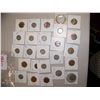 Image 1 : LOT OF (25) ASSORTED UNSEARCHED FORIEGN COINS, MANY RARE W/ SILVER